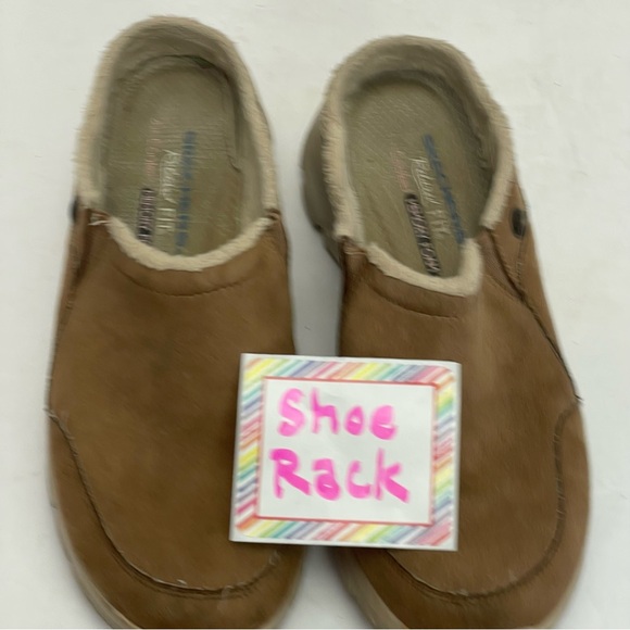 Skechers Easy Going Latte 2 Clogs Tan Slip-On Walking Mules Size 8 - Picture 8 of 8